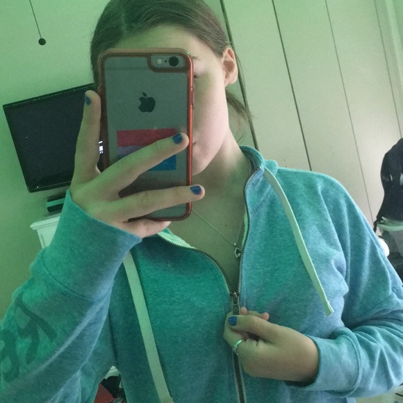 Blue Reebok Zip-Up - Picture 2 of 3